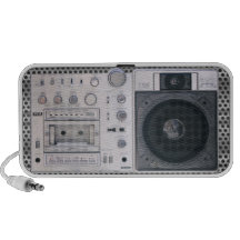 Retro Boombox Speakers