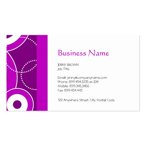 Retro Business Card