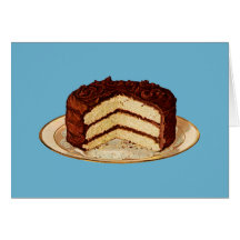 Retro Cake Cards