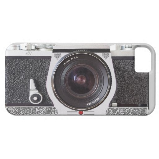 Retro Camera Scroll FX iPhone 5 Monogram Case iPhone 5 Case