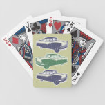 Retro Car Playing Cards playing cards