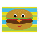 Retro Cheeseburger Cards