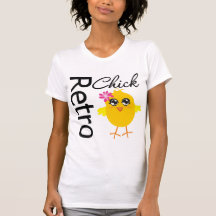 Retro Chick T-shirts