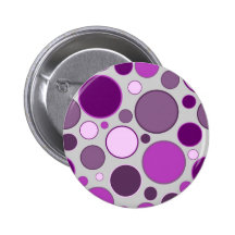 retro circles pinback buttons
