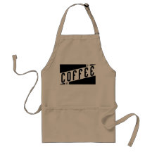 retro coffee aprons