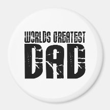 Retro Cool Dads : World's Greatest Dad Fridge Magnets