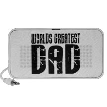 Retro Cool Dads : World's Greatest Dad Mini Speakers