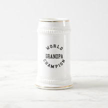 Retro Cool Grandpas Gifts World Champion Grandpa Coffee Mugs