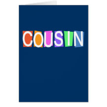 Retro Cousin Cards