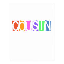 Retro Cousin Post Cards