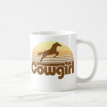 Retro Cowgirl Mug