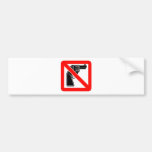 retro CSGV logo Bumper Stickers