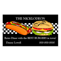 Retro Diner Business Card