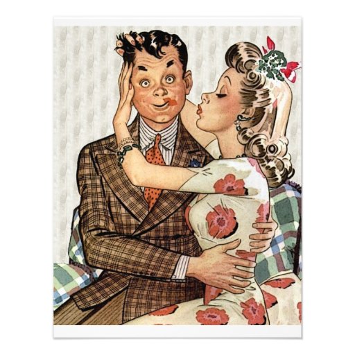 Retro Engagement Dinner Personalized Invites
