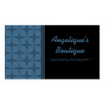 Retro Fabulous Business Card, Blue