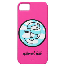 Retro Flight Attendant Personalised iPhone Cover