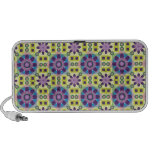 retro floral pattern travel speaker