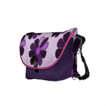 Retro Flower Power Courier Bags