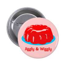 Retro Gelatin Mould Button