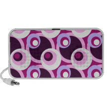 Retro Golden Sixties style iPhone Speakers