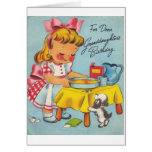 Retro Granddaughter Birthday Card