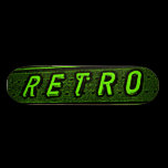 Retro - Green and Black skateboards