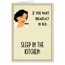 Retro Housewife Card