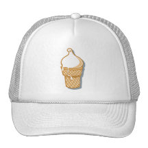 retro ice cream cone hats