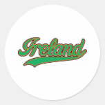 Retro Ireland Stickers