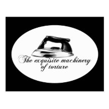Retro Iron - The Exquisite Machinery Of Torture Post Card