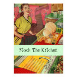 Retro Kitchen Stock The Kitchen Shower Invitation