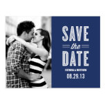 RETRO LOVE | SAVE THE DATE ANNOUNCEMENT POSTCARDS