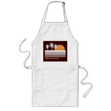 Retro Miami Beach Apron