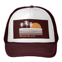 Retro Miami Beach Hat