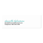 Retro Mini-Calling Cards Business Card Templates