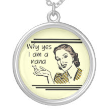 Retro Nana T-shirts and Gifts Custom Jewelry