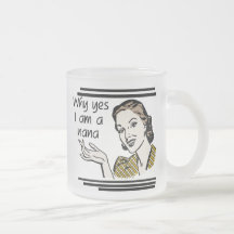 Retro Nana T-shirts and Gifts Mug