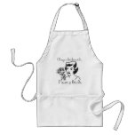 Retro Never a Bride Apron