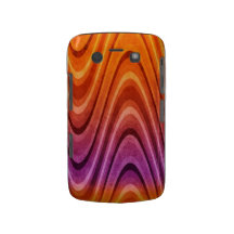 Retro Orange-Violet BlackBerry Bold Case