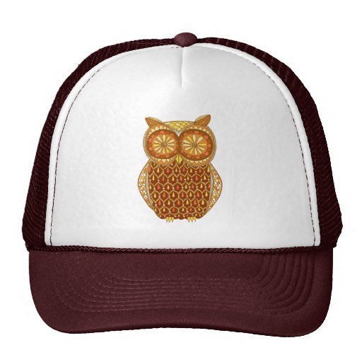 Retro Owl Cap Hats