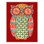 Retro Owl Invitations