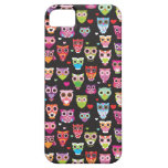 Retro owl pattern for kids iphone case iPhone 5 cover