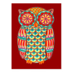 Retro Owl Postcards