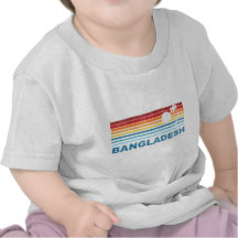 Retro Palm Tree Bangladesh T Shirt