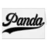 Retro Panda Cards