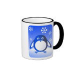 Retro Penguin Coffee Mugs
