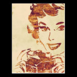 Retro photographer postcards