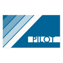 retro PILOT Business Card Template