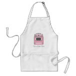 Retro Pink Stove Apron