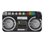 retro rainbow buttons boombox ghetto master casemate cases